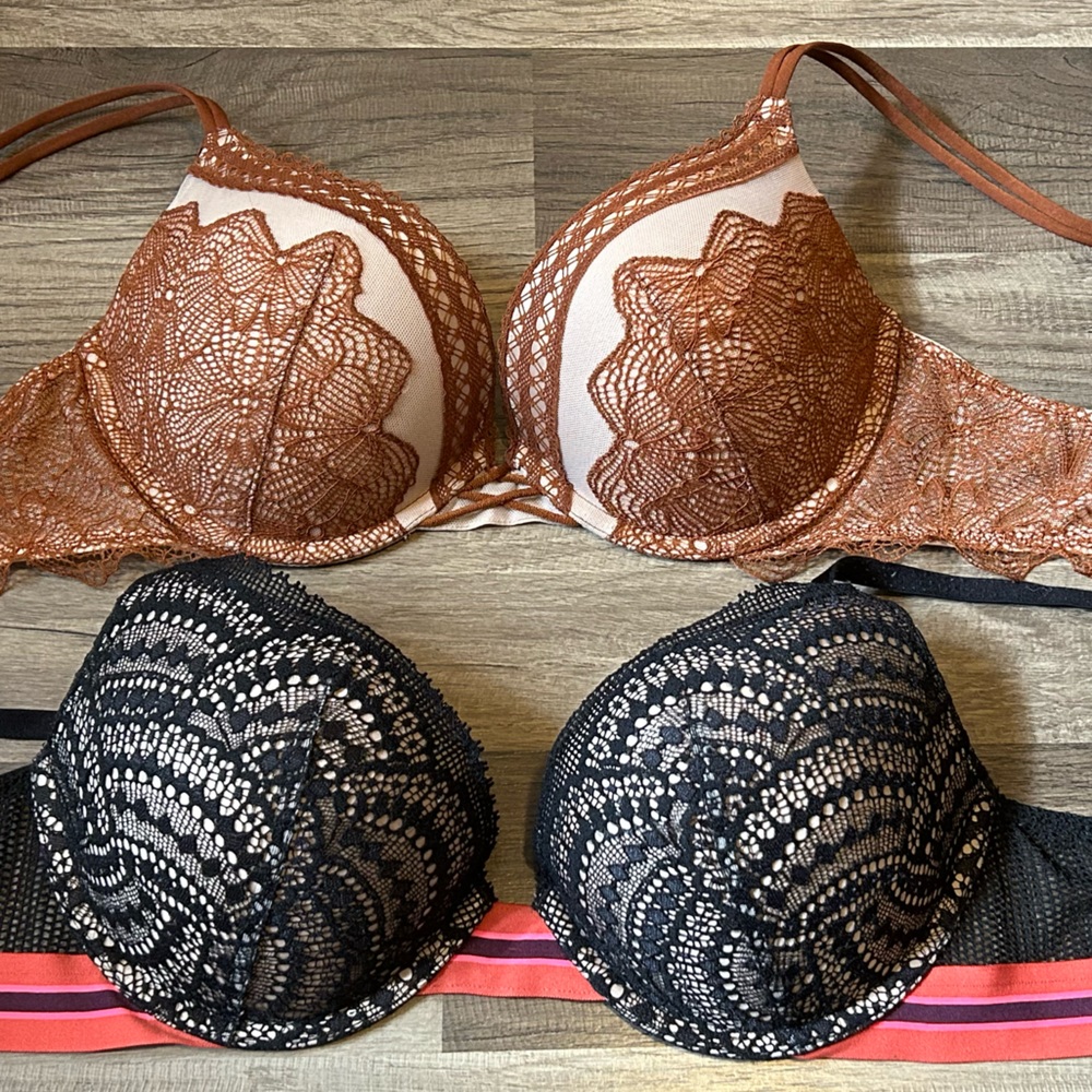 Used push up bras